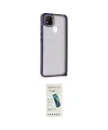 ieg™ Redmi 9C Kılıf Atlas Form - Şeffaf Pasifik Cam Ekran Koruyucu