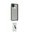ieg™ Redmi 9C Kılıf Atlas Form - Şeffaf Pasifik Cam Ekran Koruyucu