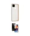 ieg™ Redmi 9C Kılıf Atlas Form - Siyah 3D Antistatik Mat Seramik Nano Ekran Koruyucu