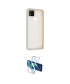 ieg™ Redmi 9C Kılıf Atlas Form - Siyah 3D Antistatik Seramik Nano Ekran Koruyucu