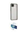 ieg™ Redmi 9C Kılıf Atlas Form - Siyah 3D Antistatik Seramik Nano Ekran Koruyucu