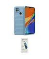 ieg™ Redmi 9C Kılıf Atlas Koleksiyonu - Şeffaf Pasifik Cam Ekran Koruyucu