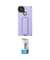 ieg™ Redmi 9C Kılıf Çekirdek Yansıma - Siyah 5D Eko Cam Ekran Koruyucu