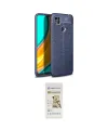 ieg™ Redmi 9C Kılıf Doruk Klasik Özel Seri - Siyah Mat Seramik Nano Ekran Koruyucu