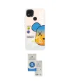 ieg™ Redmi 9C Kılıf Siluet Çizgi Koleksiyonu - Şeffaf Royal Nano Ekran Koruyucu