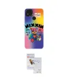ieg™ Redmi 9C Kılıf Siluet Çizgi Koleksiyonu - Siyah Seramik Nano Ekran Koruyucu