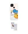 ieg™ Redmi 9C Kılıf Siluet Çizgi Koleksiyonu - Siyah Seramik Nano Ekran Koruyucu