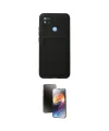 ieg™ Redmi 9C Kılıf Vadi Çizgi Prime - Siyah 3D Antistatik Mat Seramik Nano Ekran Koruyucu