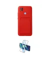 ieg™ Redmi 9C Kılıf Vadi Çizgi Prime - Siyah 3D Antistatik Seramik Nano Ekran Koruyucu