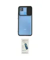 ieg™ Redmi 9C Kılıf Vadi Çizgi - Şeffaf Pasifik Cam Ekran Koruyucu