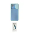 ieg™ Redmi 9C Kılıf Vadi Çizgi - Şeffaf Pasifik Cam Ekran Koruyucu