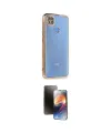 ieg™ Redmi 9C Kılıf Vadi Minimal - Siyah 3D Antistatik Mat Seramik Nano Ekran Koruyucu