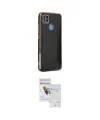 ieg™ Redmi 9C Kılıf Yankı Serisi - Siyah Seramik Nano Ekran Koruyucu
