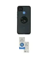 ieg™ Redmi 9C Kılıf Yörünge Çizgi - Şeffaf Royal Nano Ekran Koruyucu