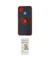 ieg™ Redmi 9C Kılıf Yörünge Çizgi - Siyah Mat Seramik Nano Ekran Koruyucu
