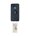 ieg™ Redmi 9C Kılıf Yörünge Çizgi - Siyah Mat Seramik Nano Ekran Koruyucu