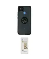ieg™ Redmi 9C Kılıf Yörünge Çizgi - Siyah Mat Seramik Nano Ekran Koruyucu