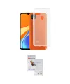 ieg™ Redmi 9C Kılıf Zirve Doku - Siyah Seramik Nano Ekran Koruyucu