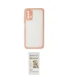 ieg™ Redmi 9T Kılıf Ahenk Çizgi Serisi - Siyah Mat Seramik Nano Ekran Koruyucu