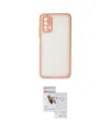 ieg™ Redmi 9T Kılıf Ahenk Çizgi Serisi - Siyah Seramik Nano Ekran Koruyucu