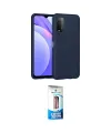 ieg™ Redmi 9T Kılıf Ahenk Serisi - Siyah 5D Eko Cam Ekran Koruyucu
