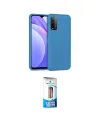 ieg™ Redmi 9T Kılıf Ahenk Serisi - Siyah 5D Eko Cam Ekran Koruyucu