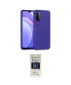 ieg™ Redmi 9T Kılıf Ahenk Serisi - Siyah 5D Hayalet Cam Ekran Koruyucu