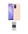 ieg™ Redmi 9T Kılıf Ahenk Serisi - Siyah 5D Hayalet Cam Ekran Koruyucu