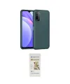 ieg™ Redmi 9T Kılıf Ahenk Serisi - Siyah Mat Seramik Nano Ekran Koruyucu