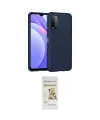 ieg™ Redmi 9T Kılıf Ahenk Serisi - Siyah Mat Seramik Nano Ekran Koruyucu