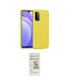 ieg™ Redmi 9T Kılıf Ahenk Serisi - Siyah Mat Seramik Nano Ekran Koruyucu