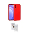 ieg™ Redmi 9T Kılıf Ahenk Serisi - Siyah Seramik Nano Ekran Koruyucu