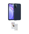 ieg™ Redmi 9T Kılıf Ahenk Serisi - Siyah Seramik Nano Ekran Koruyucu