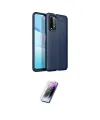 ieg™ Redmi 9T Kılıf Doruk Klasik Özel Seri - Şeffaf Pasifik Cam Ekran Koruyucu