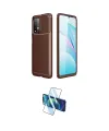 ieg™ Redmi 9T Kılıf Eksen Form Prime - Siyah 3D Antistatik Seramik Nano Ekran Koruyucu