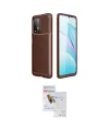 ieg™ Redmi 9T Kılıf Eksen Form Prime - Siyah Seramik Nano Ekran Koruyucu