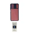 ieg™ Redmi 9T Kılıf Vadi Çizgi - Siyah 5D Hayalet Cam Ekran Koruyucu