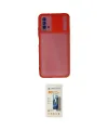 ieg™ Redmi 9T Kılıf Vadi Çizgi - Siyah 6D Mat Seramik Hayalet Nano Ekran Koruyucu