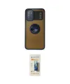 ieg™ Redmi 9T Kılıf Yörünge Çizgi - Siyah 6D Mat Seramik Hayalet Nano Ekran Koruyucu
