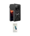 ieg™ Redmi A3 4G Kılıf Ahenk Klasik - Şeffaf Pasifik Cam Ekran Koruyucu