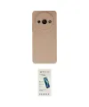 ieg™ Redmi A3 4G Kılıf Ahenk Serisi - Şeffaf Pasifik Cam Ekran Koruyucu