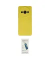 ieg™ Redmi A3 4G Kılıf Ahenk Serisi - Şeffaf Pasifik Cam Ekran Koruyucu
