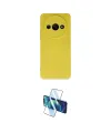 ieg™ Redmi A3 4G Kılıf Ahenk Serisi - Siyah 3D Antistatik Seramik Nano Ekran Koruyucu