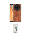 ieg™ Redmi A3 4G Kılıf Kıvılcım Işık Serisi - Şeffaf Pasifik Cam Ekran Koruyucu