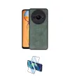 ieg™ Redmi A3 4G Kılıf Kıvılcım Işık Serisi - Siyah 3D Antistatik Cam Ekran Koruyucu