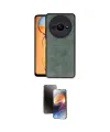 ieg™ Redmi A3 4G Kılıf Kıvılcım Işık Serisi - Siyah 3D Antistatik Mat Seramik Nano Ekran Koruyucu