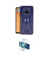 ieg™ Redmi A3 4G Kılıf Nova Yansıma Prime - Siyah 3D Antistatik Cam Ekran Koruyucu