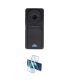 ieg™ Redmi A3 4G Kılıf Vadi Çizgi Prime - Siyah 3D Antistatik Cam Ekran Koruyucu