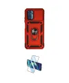 ieg™ Redmi Note 10 Kılıf Ahenk Klasik - Siyah 3D Antistatik Cam Ekran Koruyucu