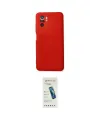 ieg™ Redmi Note 10 Kılıf Ahenk Serisi - Şeffaf Pasifik Cam Ekran Koruyucu